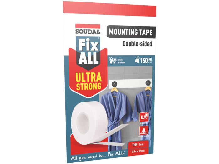 Fix ALL Mounting Tape Ultra / Fix ALL 泡棉胶带 超强 19mm